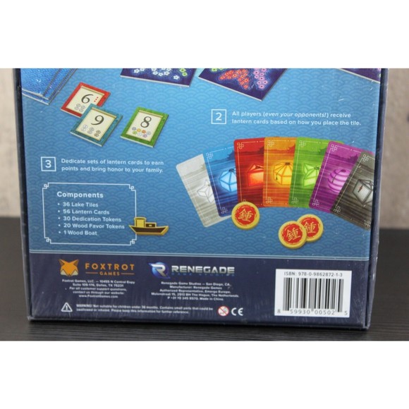 Renegade Lanterns: The Harvest Festival board game, new sealed, tile-laying - Picture 4 of 10